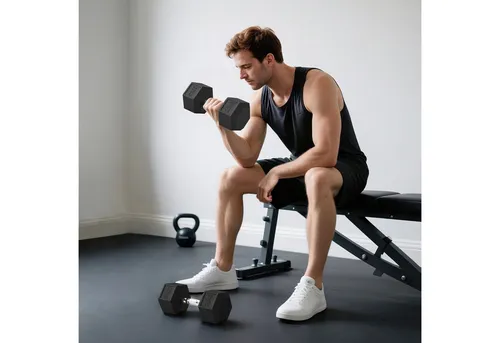 HOMCOM Hexagon Kurzhanteln 2 x 20 KG - Schwarz - Hanteln & Gewichte, langlebige Gusseisen-Kurzhanteln mit rutschfestem Griff, ideal für effektives Training zu Hause oder im Fitnessstudio.