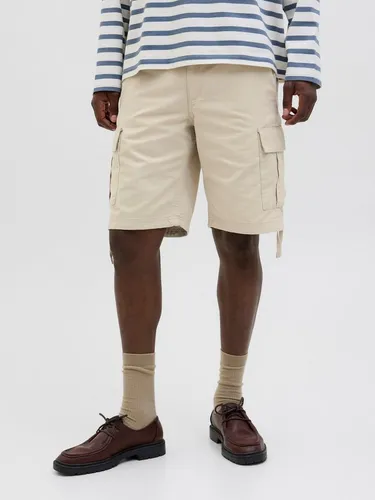 Jack & Jones Cargoshorts JPSTCOLE BARKLEY - Herren-Shorts mit 6 praktischen Cargo-Taschen, aus atmungsaktiver Baumwolle, ideal für warme Tage und aktive Freizeit.