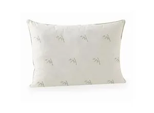 Yatas Kopfkissen , Weiß , Textil , Blätter , Füllung: Polyester , 40x80x20 cm , Hohenstein, Oeko-Tex® Standard 100, Made in Turkey , feuchtigkeitsregulierend, weich und anschmiegsam, formstabil, für alle Schlafpositionen geeignet, atmungsaktiv , Schlaftextilien, Kopfkissen & Nackenkissen, Kopfkissen