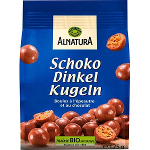 ALNATURA Bio Dinkel Kugeln Schokolade 125,0 g