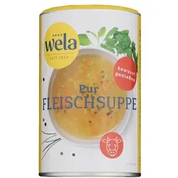 WELA Fleischsuppe gekörnt 'Pur' 1/2