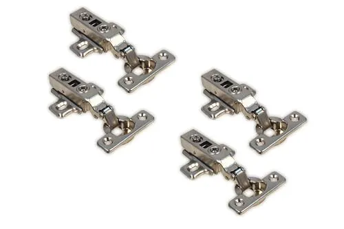 IHC 4 Stück 26mm Eckanschlag Topfband mit hydraulisch Dämpfer Scharnier Topfscharniere Topfbänder