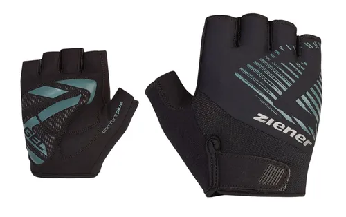 Ziener Fahrrad Handschuhe Curdt-Z (Gel Polsterung) schwarz, Größe: 9,5