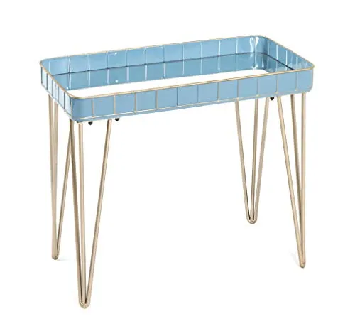 Haku-Möbel Beistelltisch 18845 Werra, blau in blau von Haku
