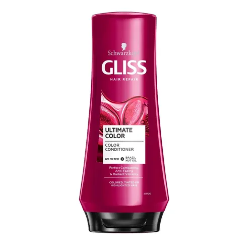 Schwarzkopf Gliss Color Perfector Conditioner 200 ml für gefärbtes Haar - Spangen & Frisier-Accessoires, schützt und nährt gefärbtes Haar, sorgt für intensivere Farben und geschmeidige Kämmbarkeit.