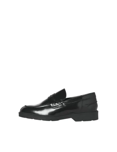 JACK & JONES Male Loafers - Slipper & Mokassins für Herren, aus 100% Rindleder für höchsten Tragekomfort und stilvolles Design.