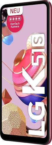 LG K51s Smartphone 64 GB 6,55 Zoll Android Pink 