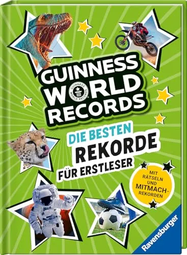 Guinness World Records für Erstleser - Entdecken Sie spannende Rekorde im unterhaltsamen Buch für Erstleser. Fördert die Lesefähigkeit und macht das Lernen zum Abenteuer!
