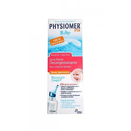 Physomer Baby Iper spray ipertonico nasale decogestionante