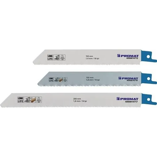 PROMAT Säbelsägeblattset f.MET 3-tlg. von Promat