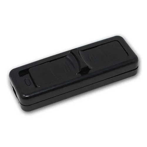 world-trading-net - Zwischen-Schiebeschalter 1-polig, schwarz, max. 250V/2,5A