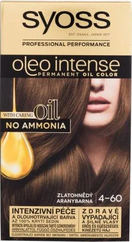 Syoss Oleo Intense Permanent-Haarfarbe 4-60 Gold Brown