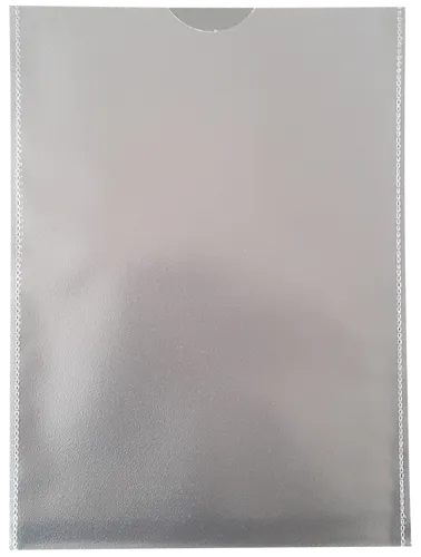 10x A5 Ausweishülle 120my, Dokumentenhülle, Schutzhülle Klarsichthülle genarbt