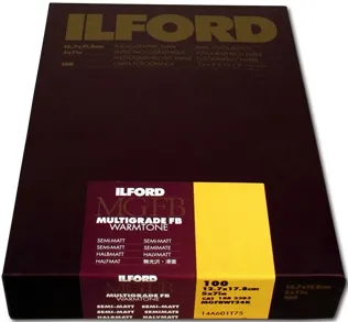 ILFORD MG FB Warmtone 24K 18x24cm von ILFORD
