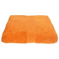 Julie Julsen Handtücher 1-Handtücher-Orange-Saunatuch 80 x 200 cm, Baumwolle (1-St) orange 80 cm x 200 cm