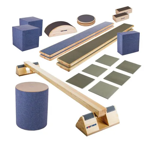 Sport-Thieme Klettergerüst Lüne-Combinato Set Maxi, Ideal für den Einsatz in Kindergärten, Schulen und Vereinen