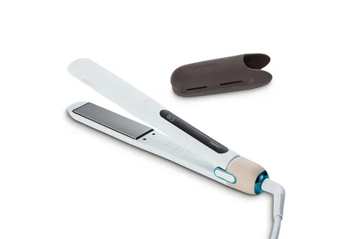 Medion® Glätteisen HS1 (MD19925) - Glätteisen mit flexiblen Styling-Platten und 5 regelbaren Heizstufen für alle Haartypen. Der integrierte Temperatursensor sorgt für optimale Ergebnisse und schützt Ihr Haar.