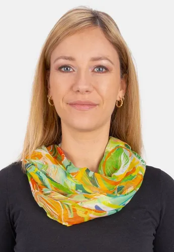 Seasons of April Loop Loop Gerda, Leichter, weicher und dünner Loop Halstuch Rundschal mit Mustern