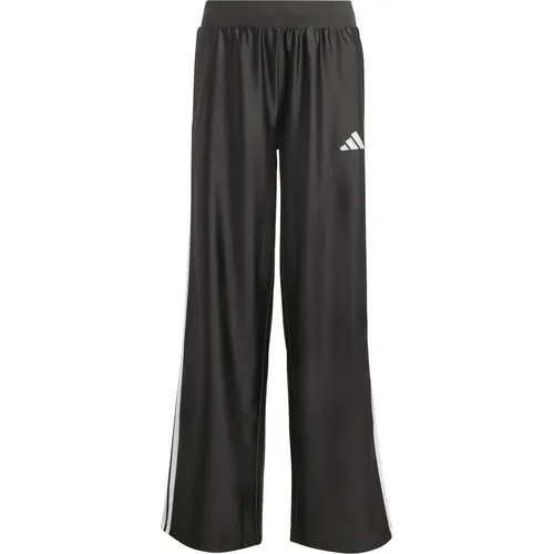 adidas Sportswear Sporthose SEASONALS WIDE LEG - Stylische Wide Leg Hose für Kinder und Teens mit glänzendem Material. Ideal für einen lässigen, modischen Look und höchsten Tragekomfort im Alltag.