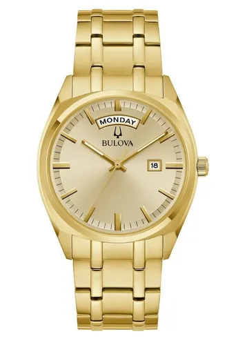 Bulova Surveyor Gold Herren Armbanduhr 97C115 von Bulova