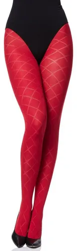 Merry Style Strumpfhose Damen blickdichte Strumpfhose MS 328 60 DEN 60 DEN (1 St) rot S