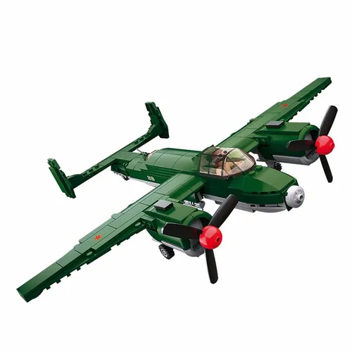 Sluban M38-B0688 - Konstruktionsspielzeug - WWII - Alliierter Bomber