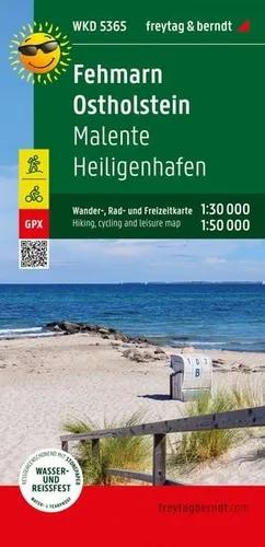 Fehmarn - Ostholstein, Wander-, Rad- und Freizeitkarte 1:30.000, freytag & be...