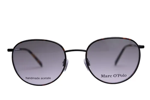 Marc O'Polo Fassung 501031 61 - Elegante Brille für jeden Anlass - Brillenfassungen für Unisex Erwachsene, stilvolle Havanna-Farbe und robustes Metallmaterial für einen modernen Look.