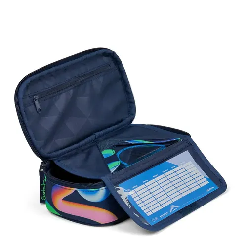 Crazy Twist Schlamperbox - Bunte Schlamperbox für kreative Köpfe, ideal für Schule und Freizeit. Mit 22 cm Länge und 10 cm Breite bietet sie viel Platz für Stifte und Zubehör.