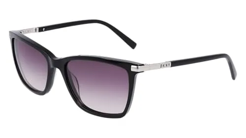 DKNY Damen Dk539s Sonnenbrille, Schwarz, 5516