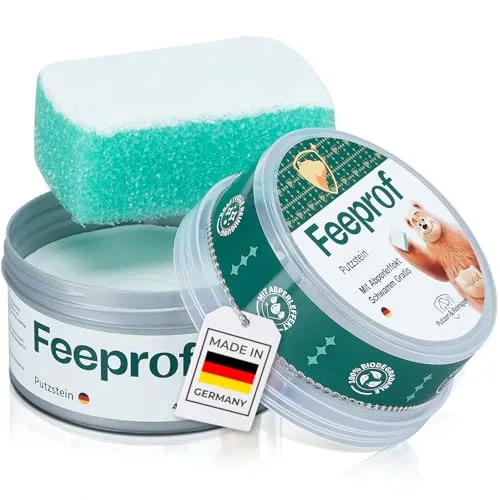 Feeprof Universal-Stein, grüner Stein, Putzstein, Reinigungsstein