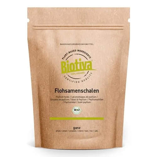 Flohsamenschalen Bio 99% ganz 1kg