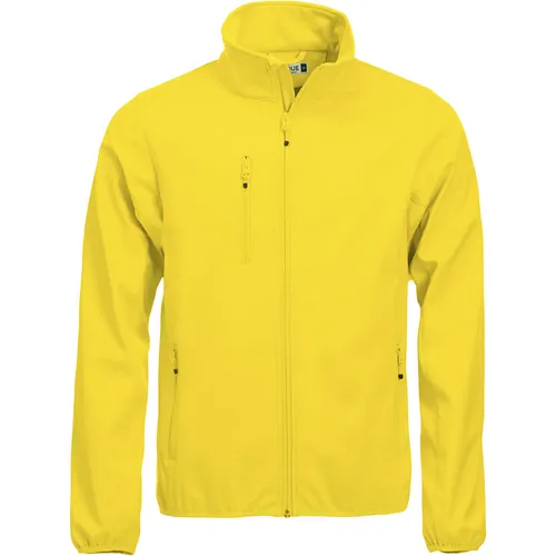 New Wave Basic Softshell Jacke - gelb