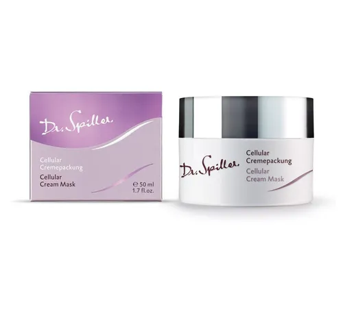 Dr. Spiller Cellular Cremepackung 50 ml - Anti-Aging Wunder - Anti-Faltenprodukte, 100% natürliche Inhaltsstoffe für reife Haut, bietet intensive Feuchtigkeit und Straffung dank wertvoller Vitamine und Extrakte.