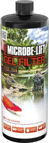 Arka Mikrobe Lift Teich Gel-Filter 946ml Filterstarter Starterbakterien Pond