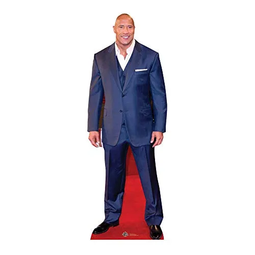 partyman.co.uk Dwayne Johnson 195 cm Lebensgröße Pappaufsteller