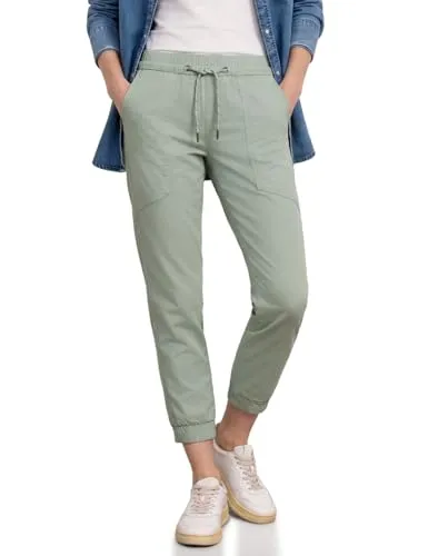 Street One Leichte Slim Leg Hose Mint Leaf 36