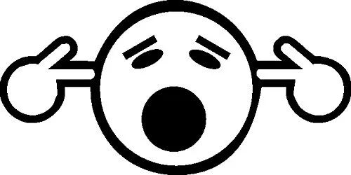 Plott Aufkleber Smiley Zu Laut Smile Loud Tuning Sticker Shocker Fun Gag