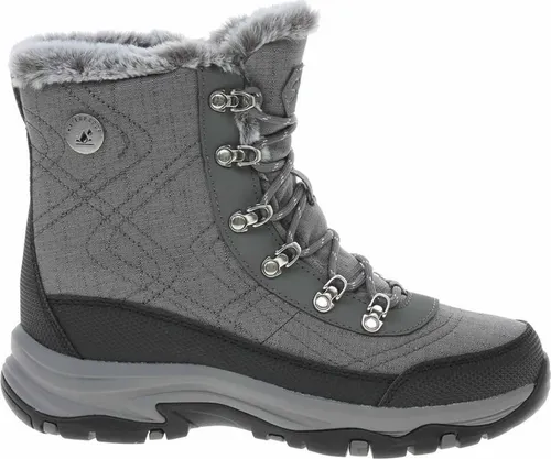 SKECHERS TREGO - COLD BLUES Damen Winterboots - Wanderschuhe mit Waterproof-Ausstattung, aus Lederimitat und Textil, ideal für kalte Tage dank warmem Innenfutter und Skechers Air-Cooled Memory Foam Dämpfung.