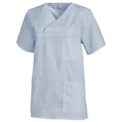 Schlupfkasack Unisex hellblau 08/769/05, Größe II - L - Arbeits- & Schutzkleidung, bequemer und praktischer Schlupfkasack für den täglichen Einsatz in der Gastronomie oder im Gesundheitswesen.
