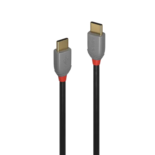 Lindy CROMO - USB-Kabel - USB-C (M) bis USB-C (M) - USB2.0 - 3 m (36873)