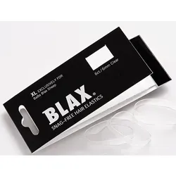 BLAX Hair elastics XL CLEAR 6 Stück
