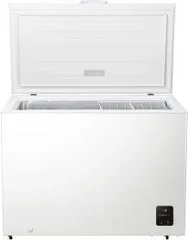 Gorenje FH30EAW Gefriertruhe 297L - Tiefkühler mit 4-Stern-Kennzeichnung, FastFreeze-Funktion für schnelles Einfrieren und LED-Innenbeleuchtung für beste Übersicht.