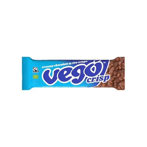Vego Crisp - Creamy chocolate & rice crisps 1 x 40 g