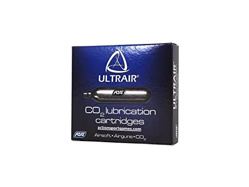 Unbekannt Ultrair CO2 Wartungskapseln mit Silikon 5 Stück je 12g Softair