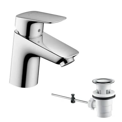 hansgrohe Logis Waschbecken-Mischer mit 70 mm Auslaufhöhe - Badewannenarmaturen & Thermostate, elegantes Design für komfortable Nutzung und optimale Wasserführung im Badezimmer.