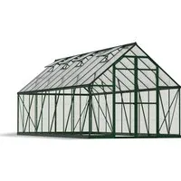 Palram – Canopia Balance Gewächshaus 8x20, 244 x 607 cm, grün - Geräumiges Gewächshaus für Gartenliebhaber, ideal zum Anbau von Pflanzen und Gemüse, sorgt für optimale Wachstumsbedingungen.