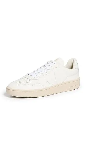 Veja V 90 Leather Herren-Sneaker mit OT Leder Seitenlogo von VEJA
