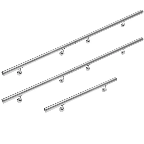 Handlauf 5er-Set Edelstahl 4,2x500cm
