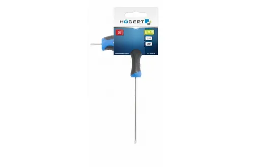 HÖGERT TECHNIK HT1W876 Torx-Sicherheitsschlüssel T-Typ, lang TT45 brandneu
